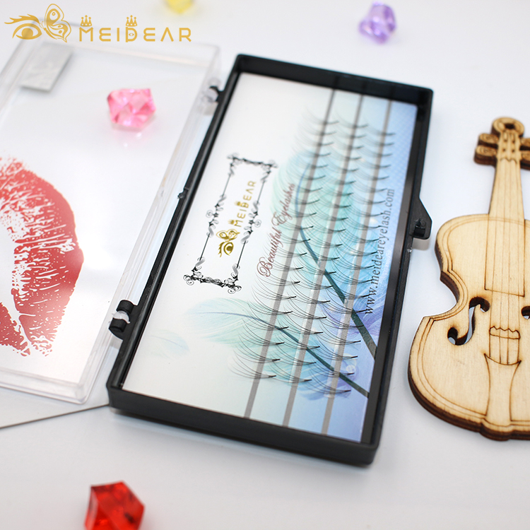 Top quality factory supply premade fans russian volume eyelash extension with private label